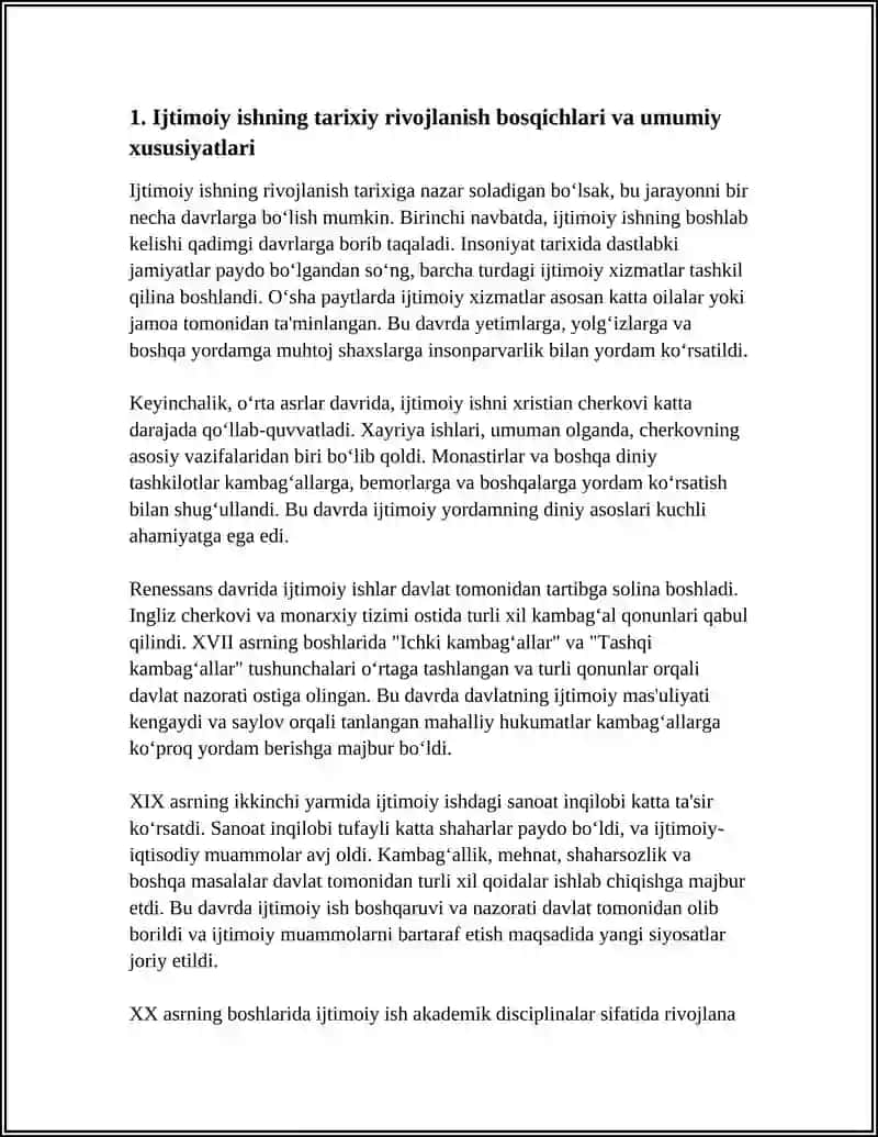 IJTIMOIY ISHNING RIVOJLANISH BOSQICHINING XUSUSIYATLARI 3