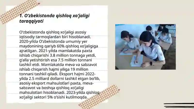Meyliyeva Gulruhning Xalqaro Baholash fanidan tayyorlagan taqdimoti 3