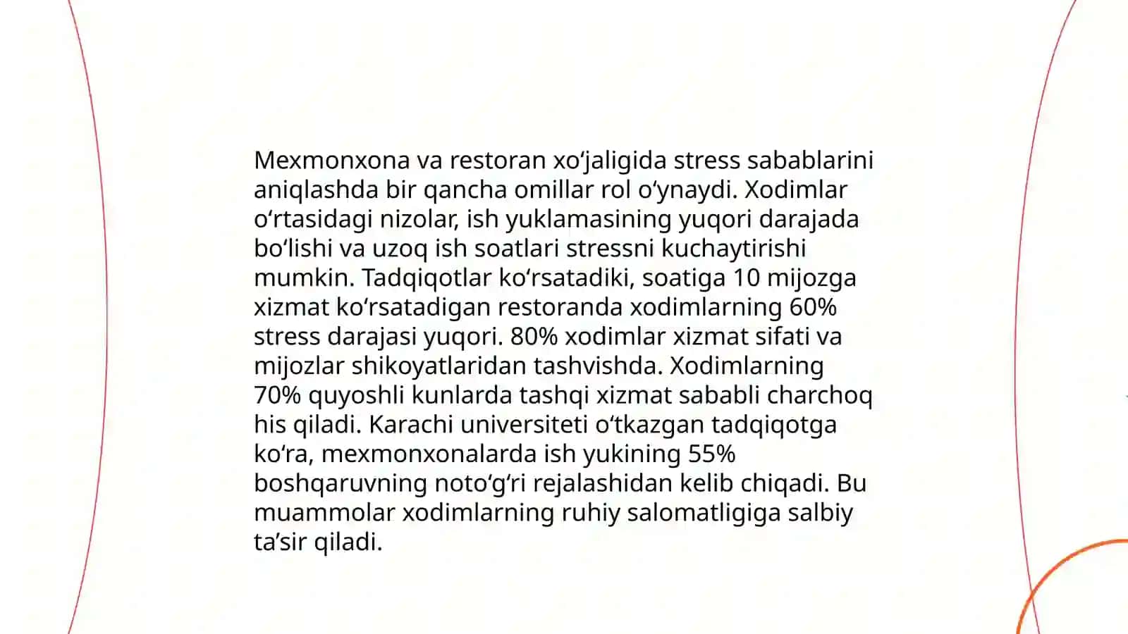 Mexmonxona va restoran xoʻjaligida nizo va stresslarni boshqarish 3