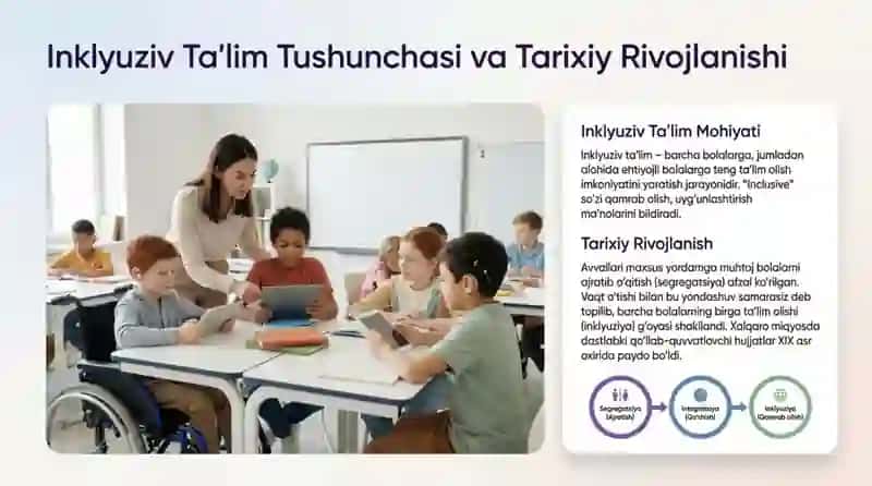 Alohida yordamga muhtoj shaxslarni oʻqitish va inklyuziv taʼlim konsepsiyasi 3