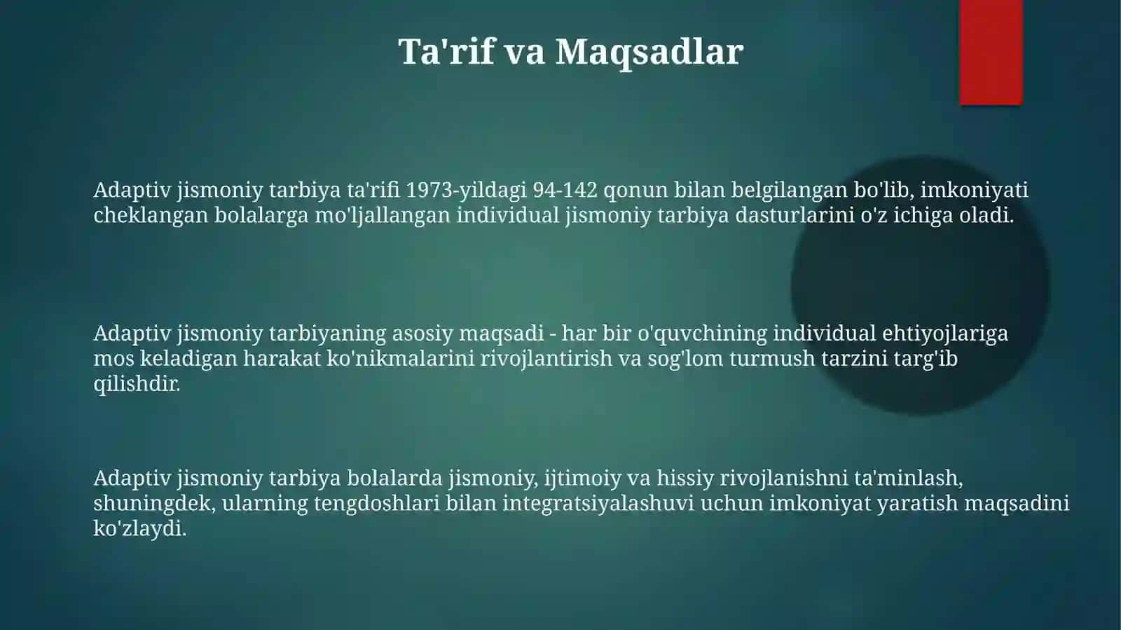 Adaptiv jismoniy tarbiya 3