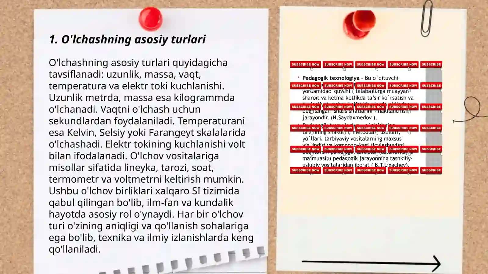 O'lchash turlari va xatoliklarining klassifikatsiyasi 3