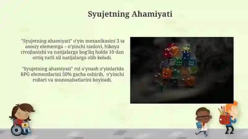 Syujetli-rolli o‘yinlar turlari 3