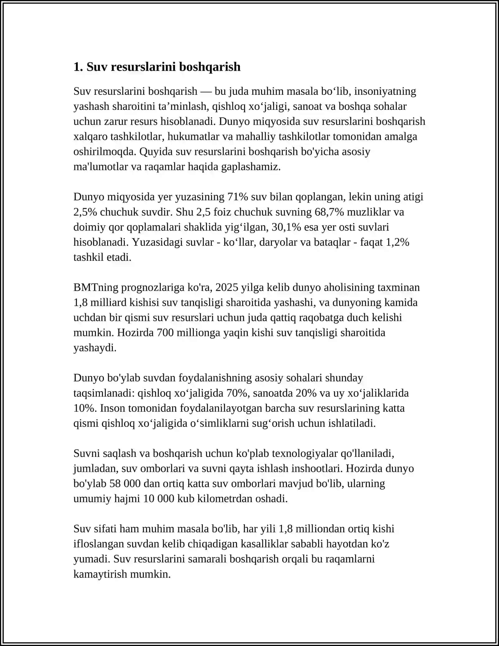 GIDROENERGETIKA ZAHIRALARI 3