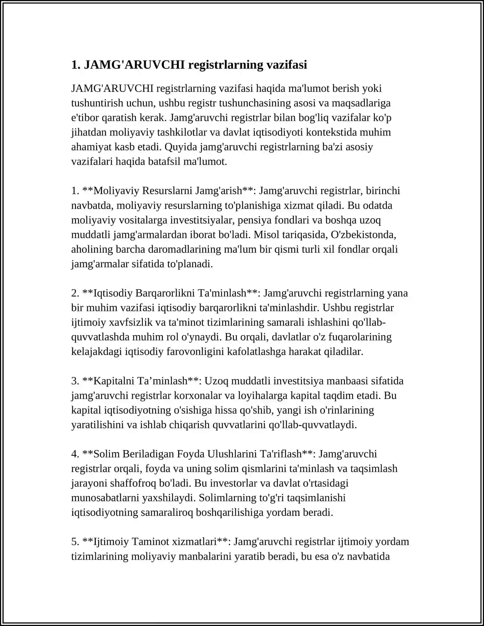 JAMG'ARUVCHI VA SILJITUVCHI REGISTRLAR 3