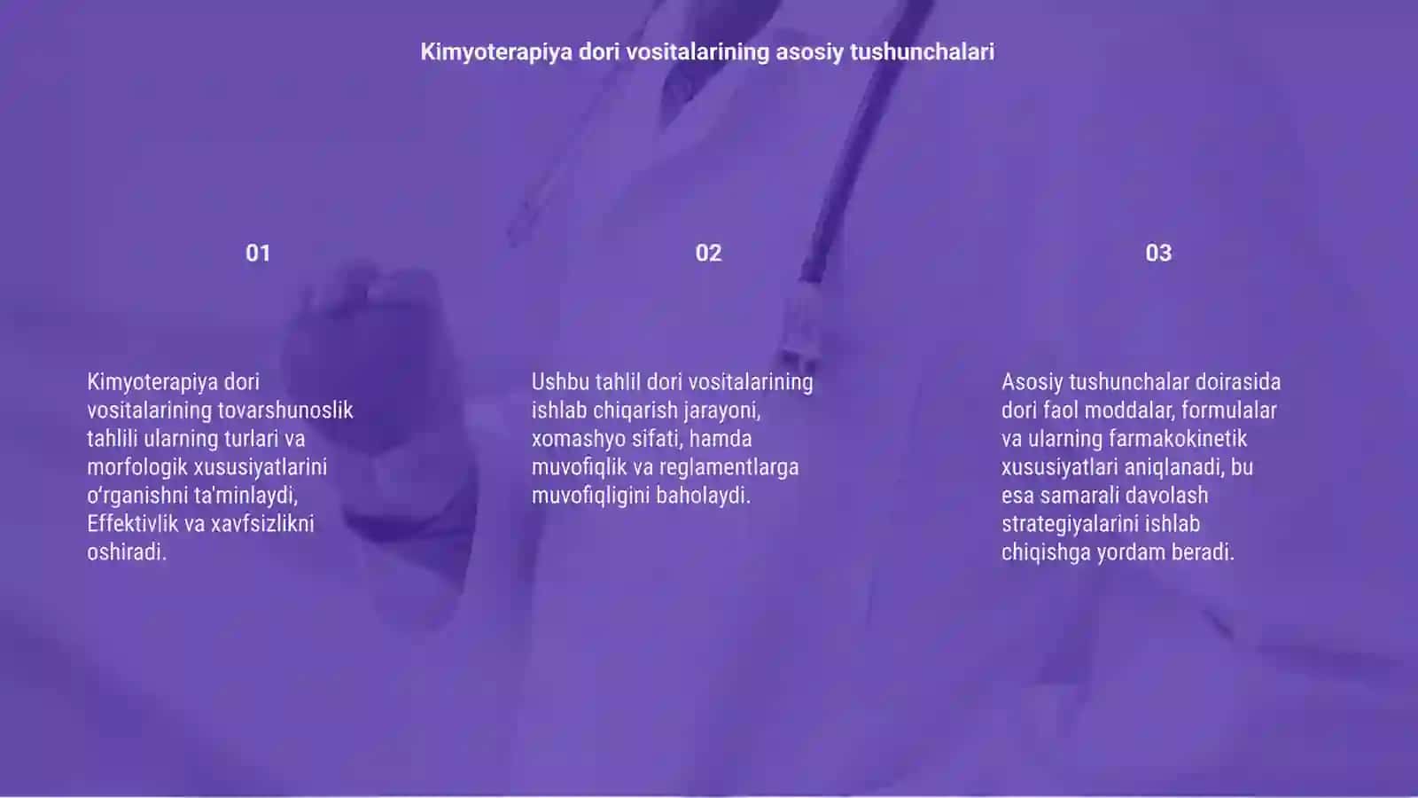 Kimyoterapiya dori vositalarining tovarshunoslik tahlili 3