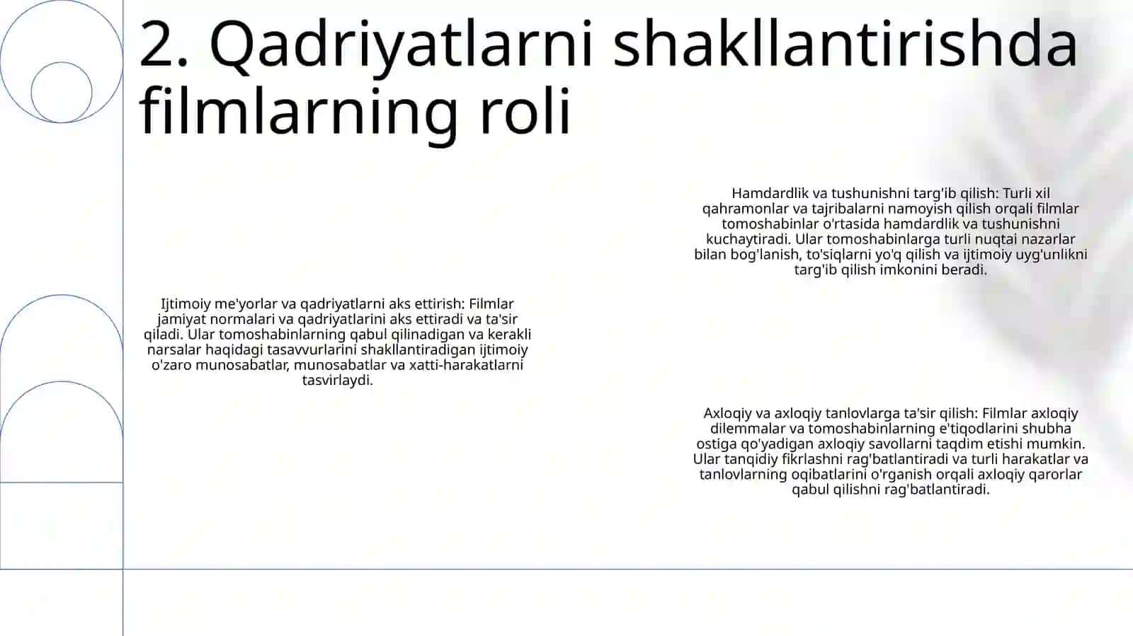Filmlar Va Ommaviy Madaniyat 3