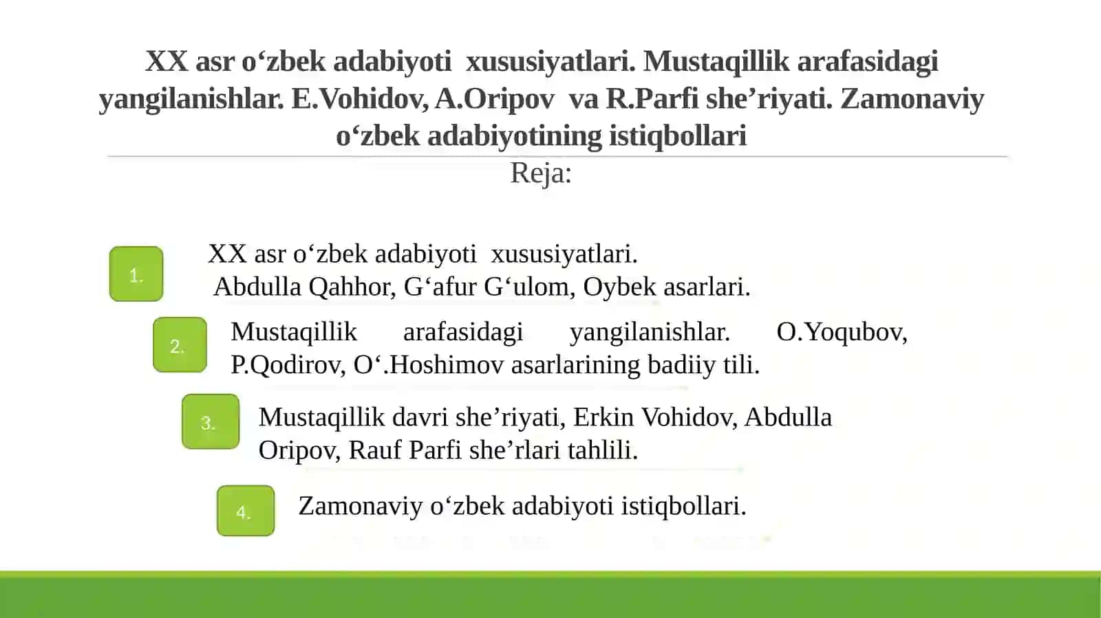 O‘zbek Tilining Sohada Qo‘llanishi 3