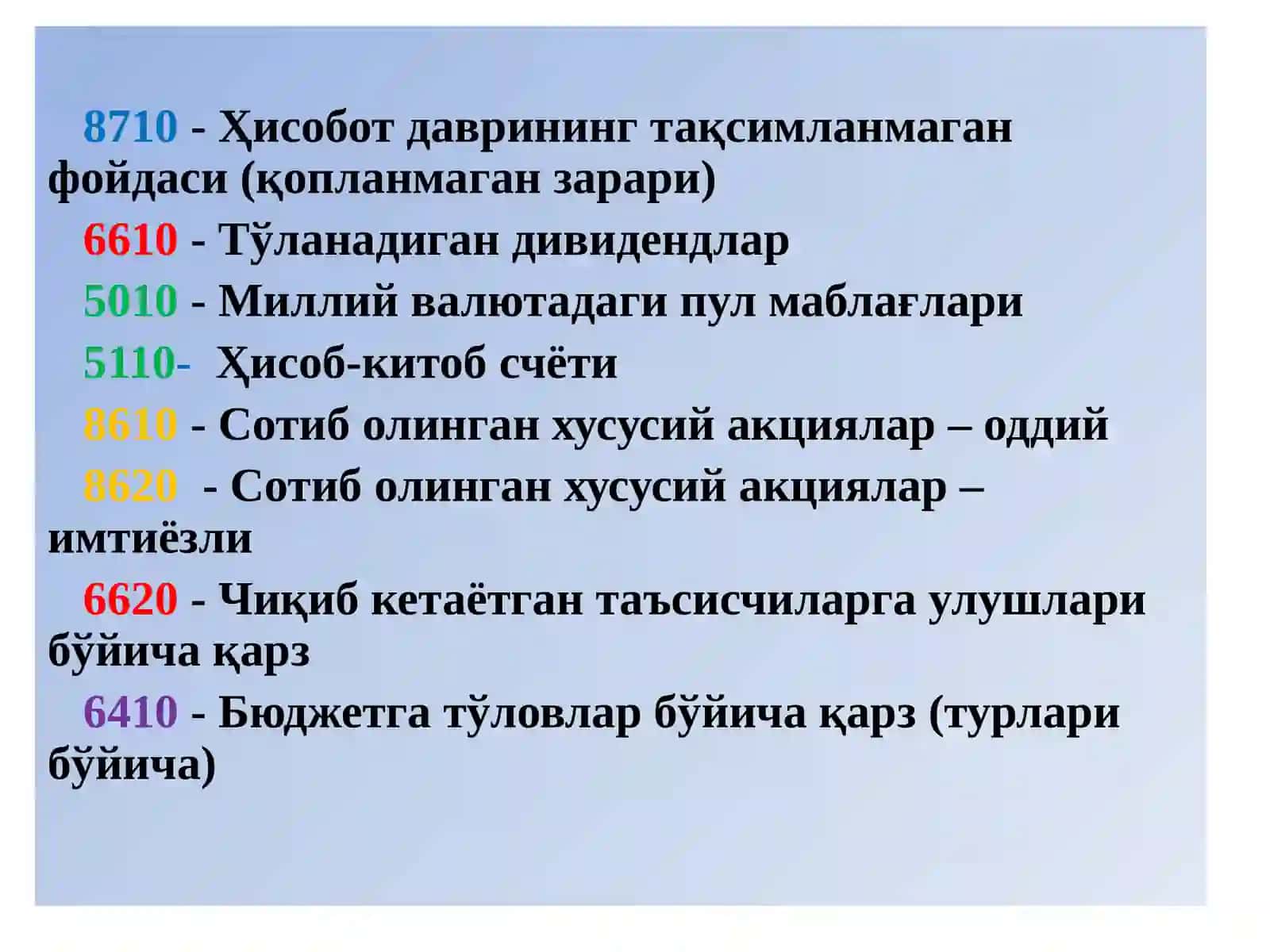 xususiy kapital hisobi 3