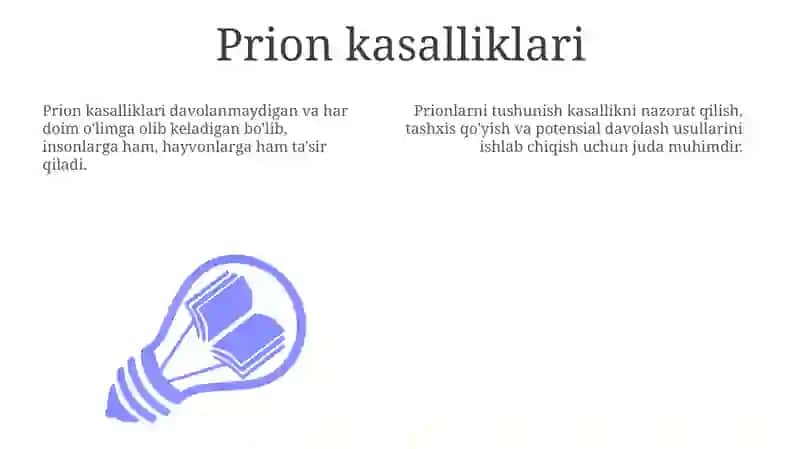 Prionlarni amaliyotdagi ahamiyati 3
