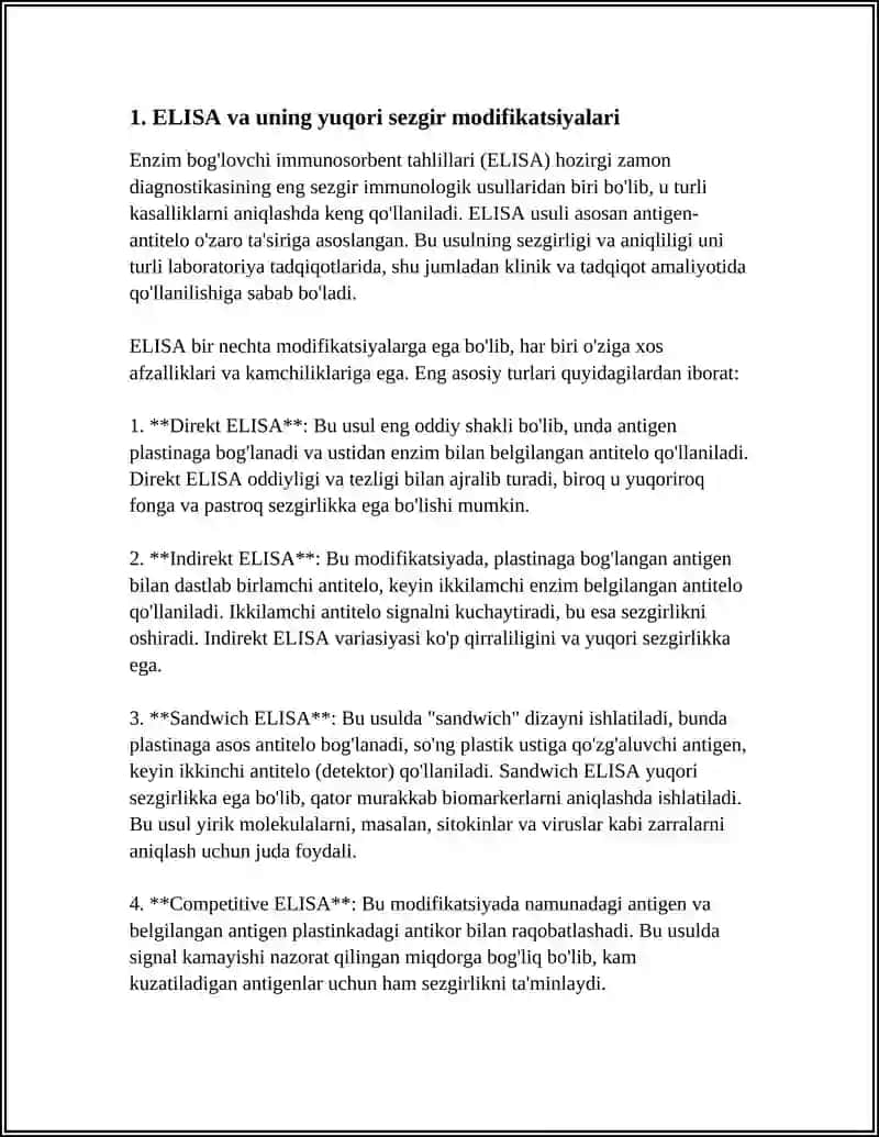 HOZIRGI ZAMON DIAGNOSTIKASINING ENG SEZGIR IMMUNOLOGIK USULLARI 3