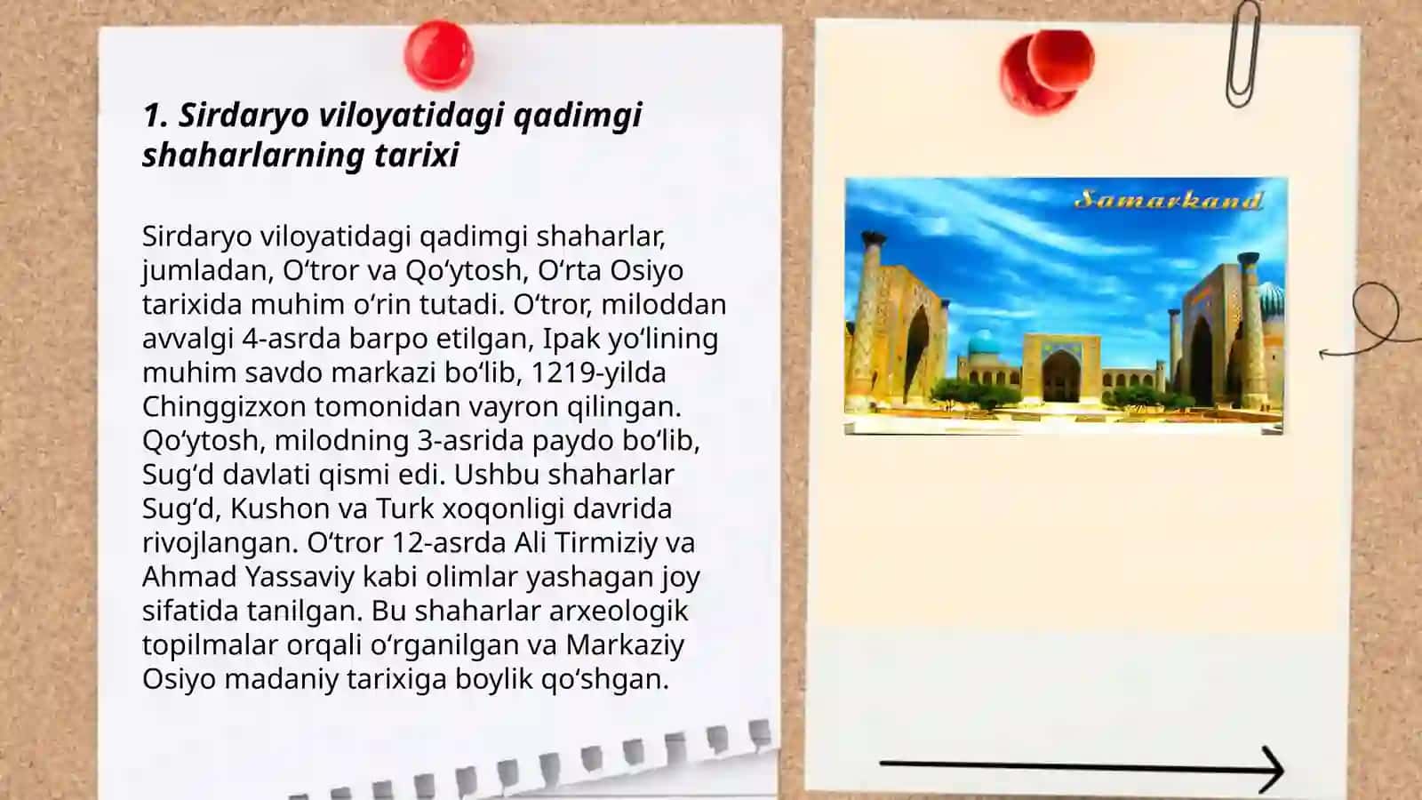 Sirdaryo viloyatidagi qadimgi shaharlarning tarixi 3