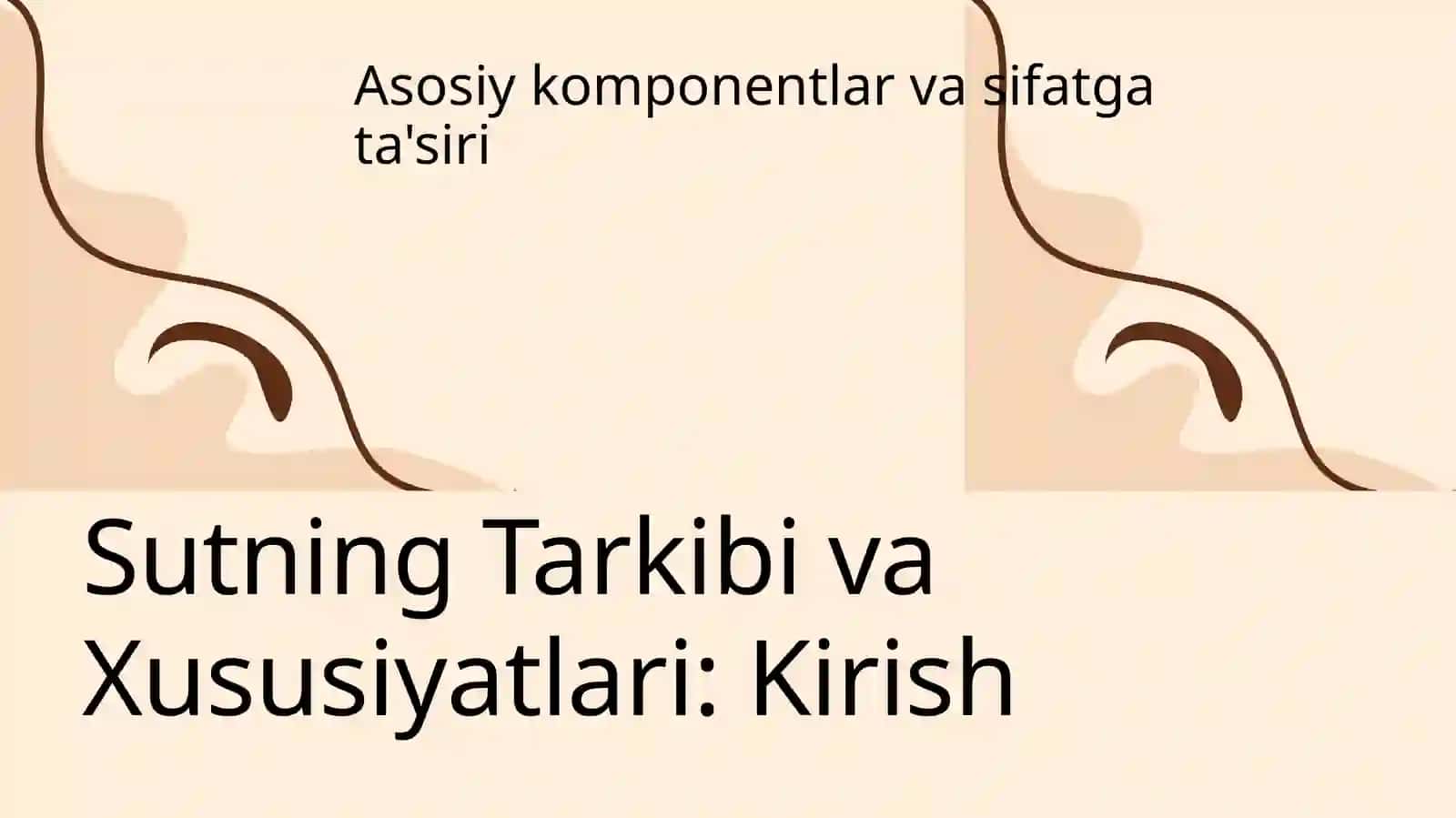 Sut va sut mahsulotlarini qayta ishlash 3