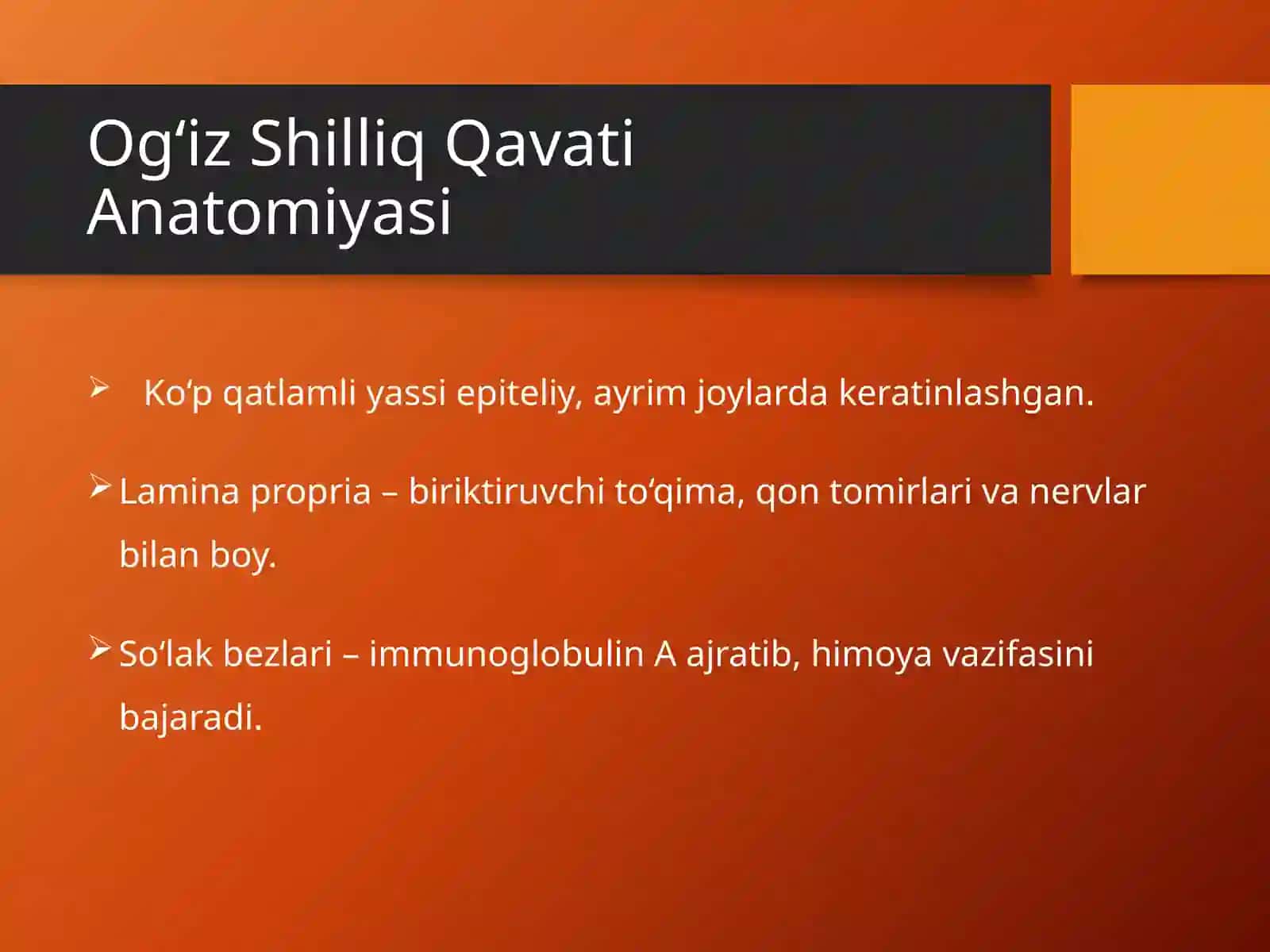 Tish va og‘iz bo‘shlig‘i shilliq qavati, Parodont kasalliklari 3