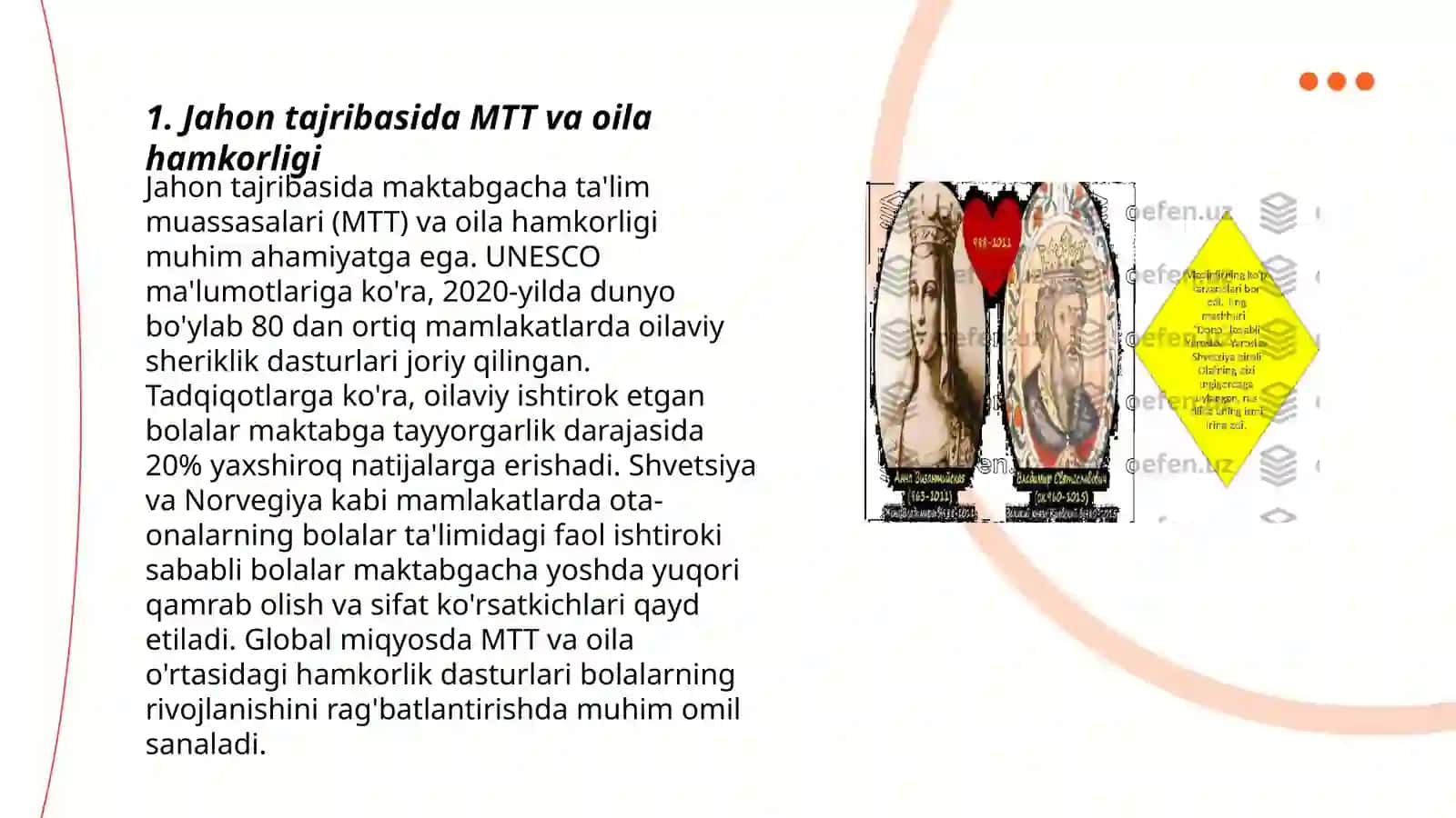 Jahon tajribasi. MTT va oila hamkorligining yangi qirralari 3
