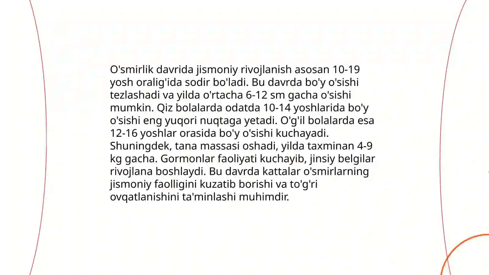O'smirlik davrida shaxsning shakllanishi 3