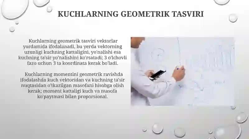 Kuchlarni geometrik va analitik usulda qollash 3