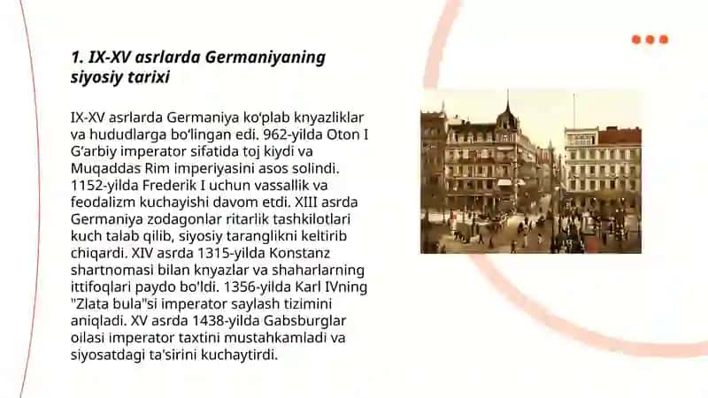 IX-XV asrlarda Germaniya 3