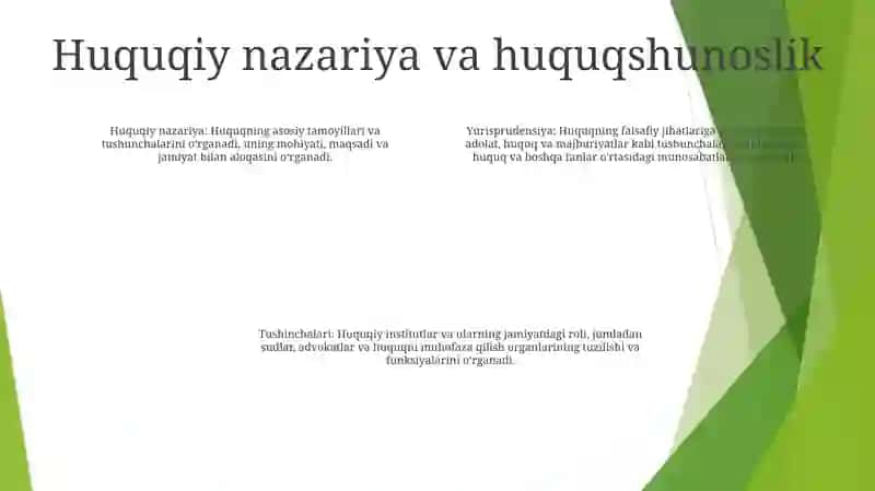 Huquq Sohasi Va Huquq Instituti Tushinchalari 3