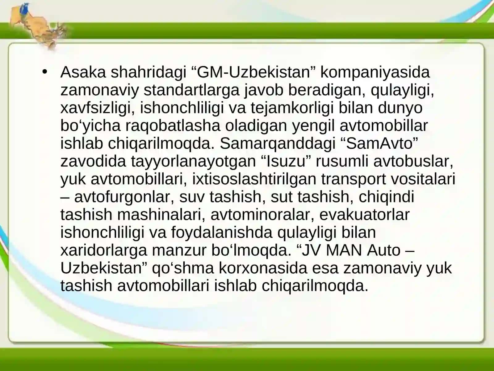 “GM-Uzbekistan” YoAJ 3