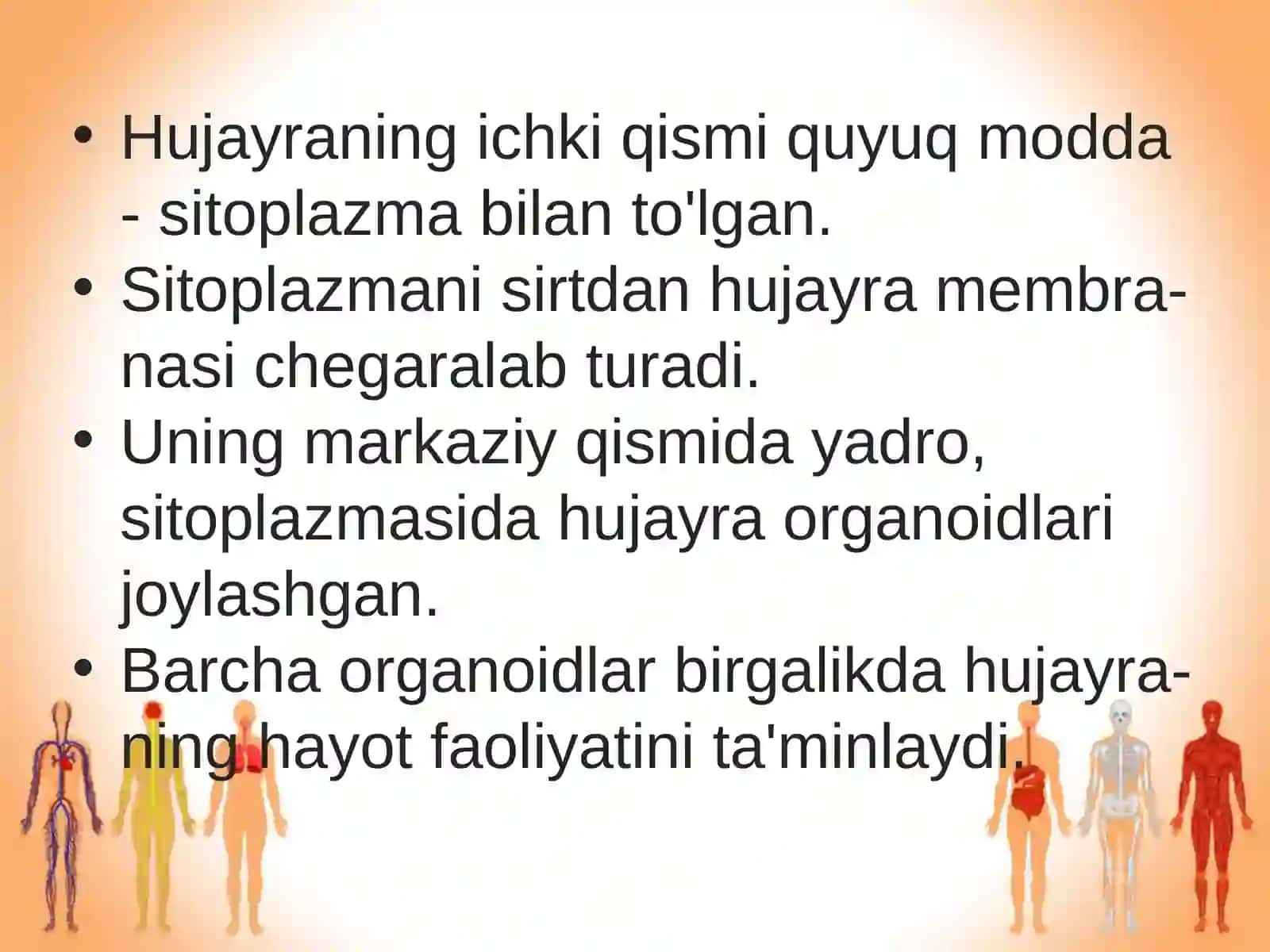 §.Odam organizmining hujayraviy tuzilishi 3