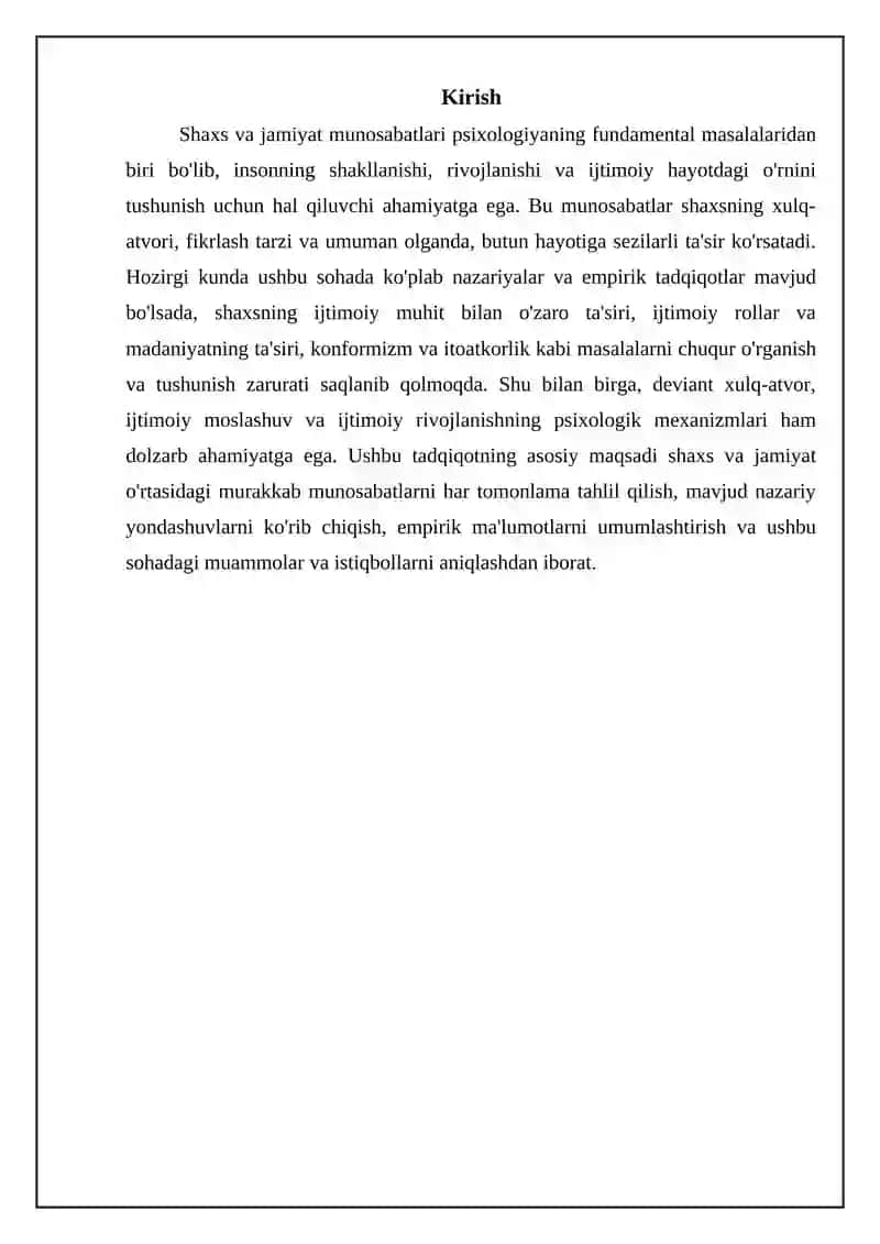 Psixologiyada shaxs va jamiyat muammosi 3