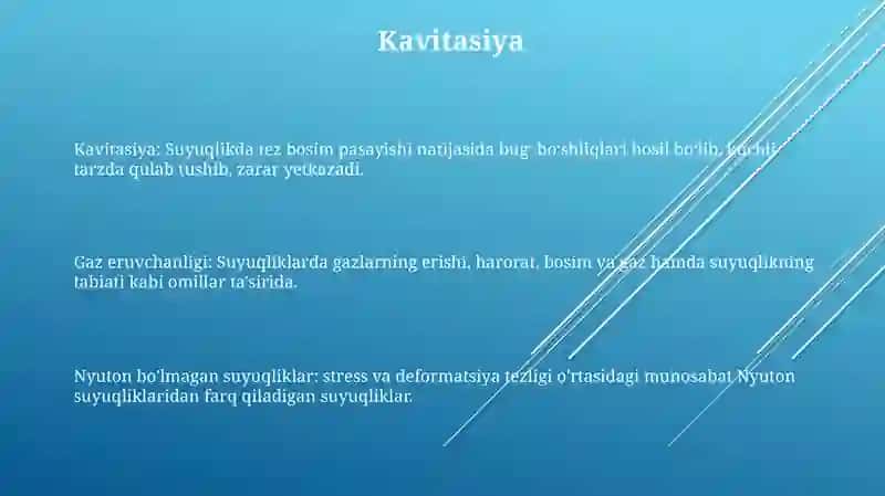 Gazlarning suyuqlikda erishi 3