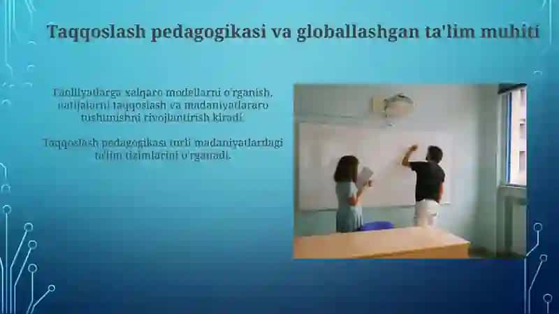 Taqqoslash pedagogikasi va globallashgan ta'lim muhiti 3