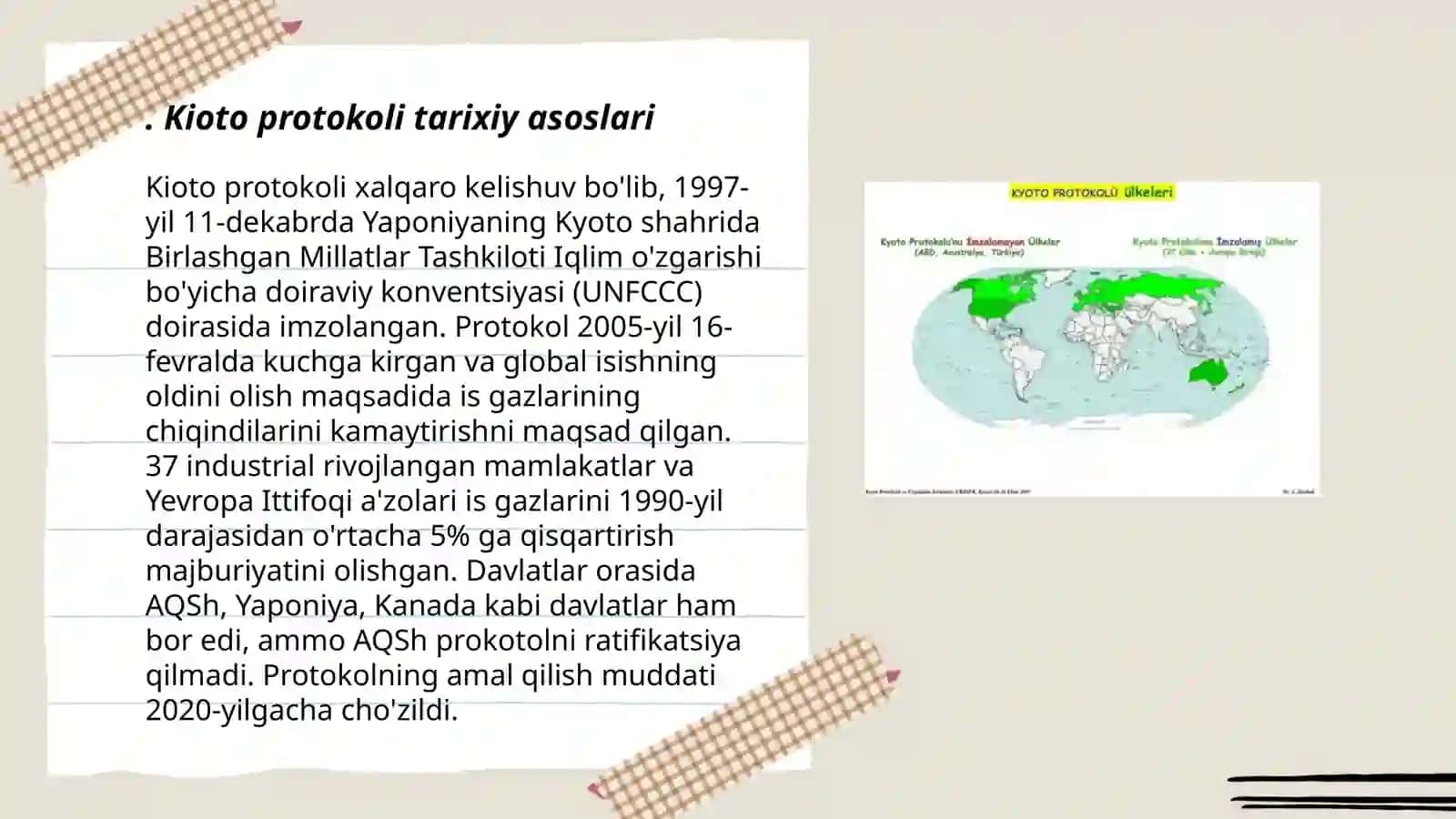 Kioto protokoli haqida tushuncha 3