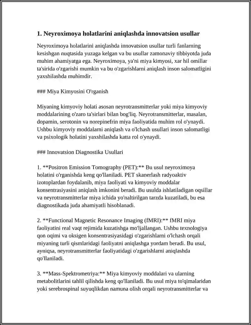 REFERAT Mavzu: NEYROXIRURGIYA. NEYROXIRURGIYADA QO'LLANILADIGAN ZAMONAVIY TEKSHIRISH USULLARI 3