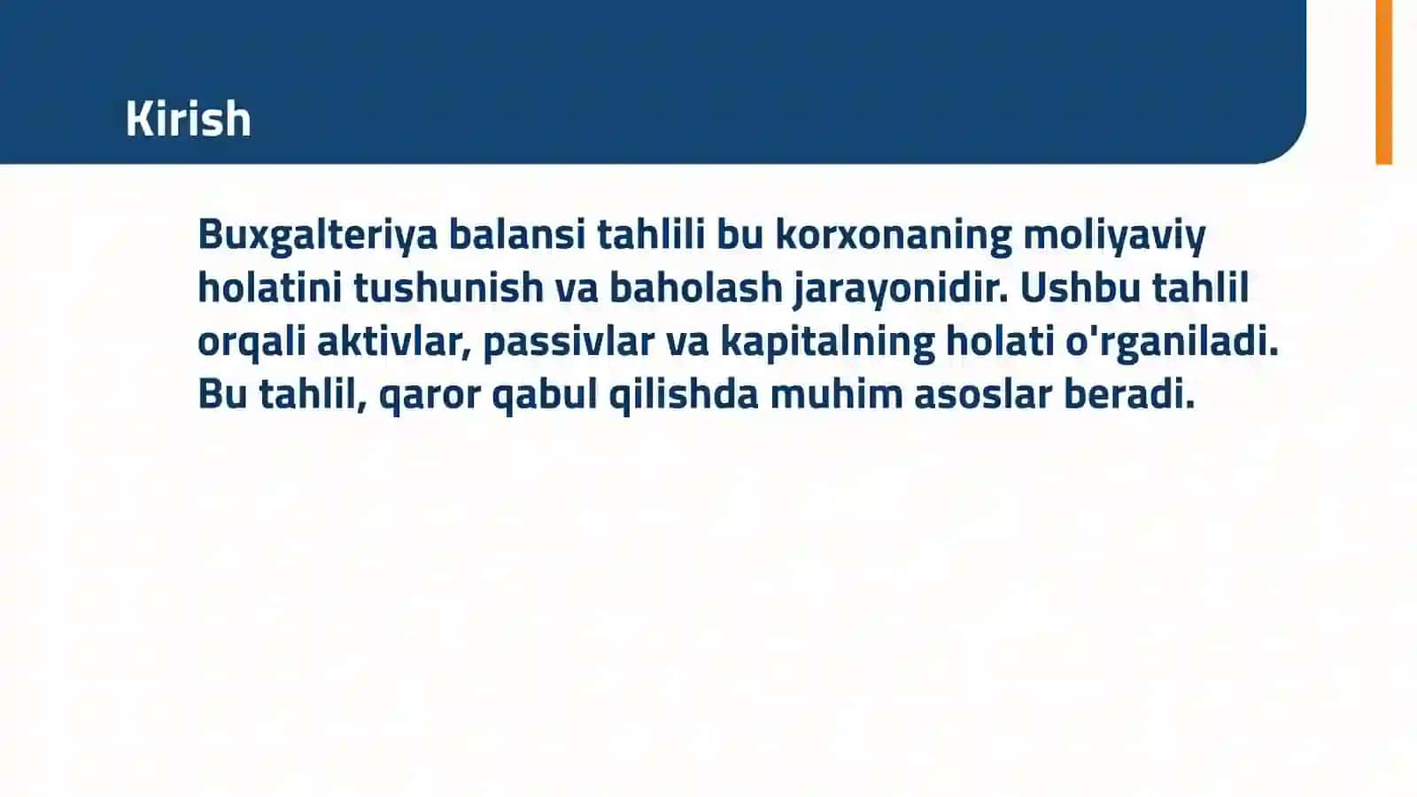 Buxgalteriya balansi tahlili mazmuni va vazifalari 3