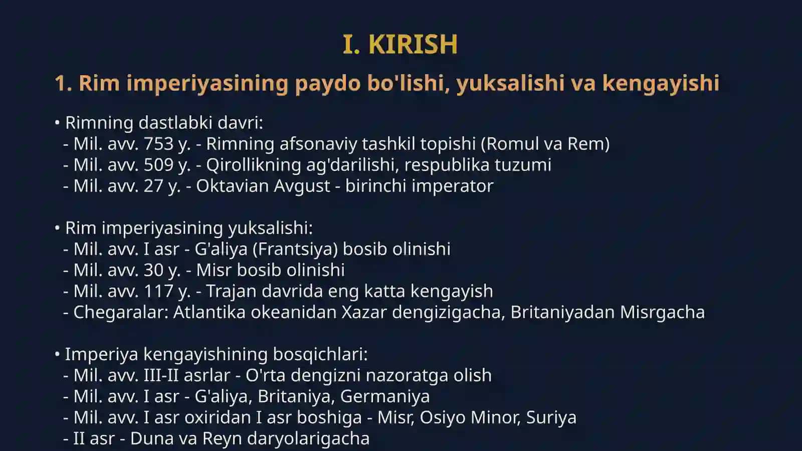 Rim imperiyasining g'arbiy va sharqiy qismlarga bo'linishi va uning sabablari 3