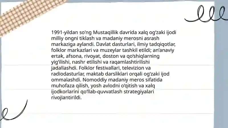 Xalq ogzaki ijodi 3
