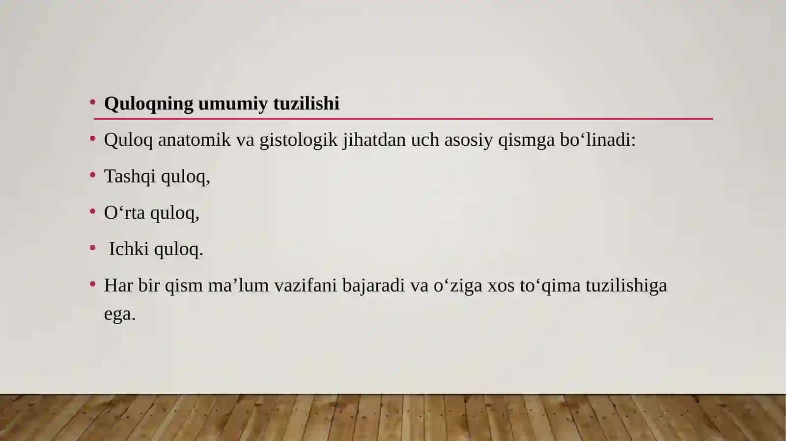 Gistologiya fanidan tayyorlagan taqdimoti 3