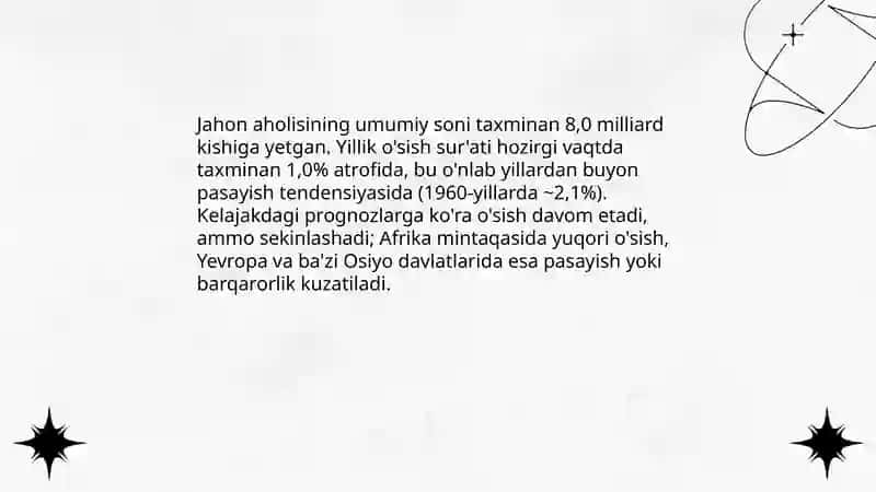 Dunyo axolisi va joylashuvi 3