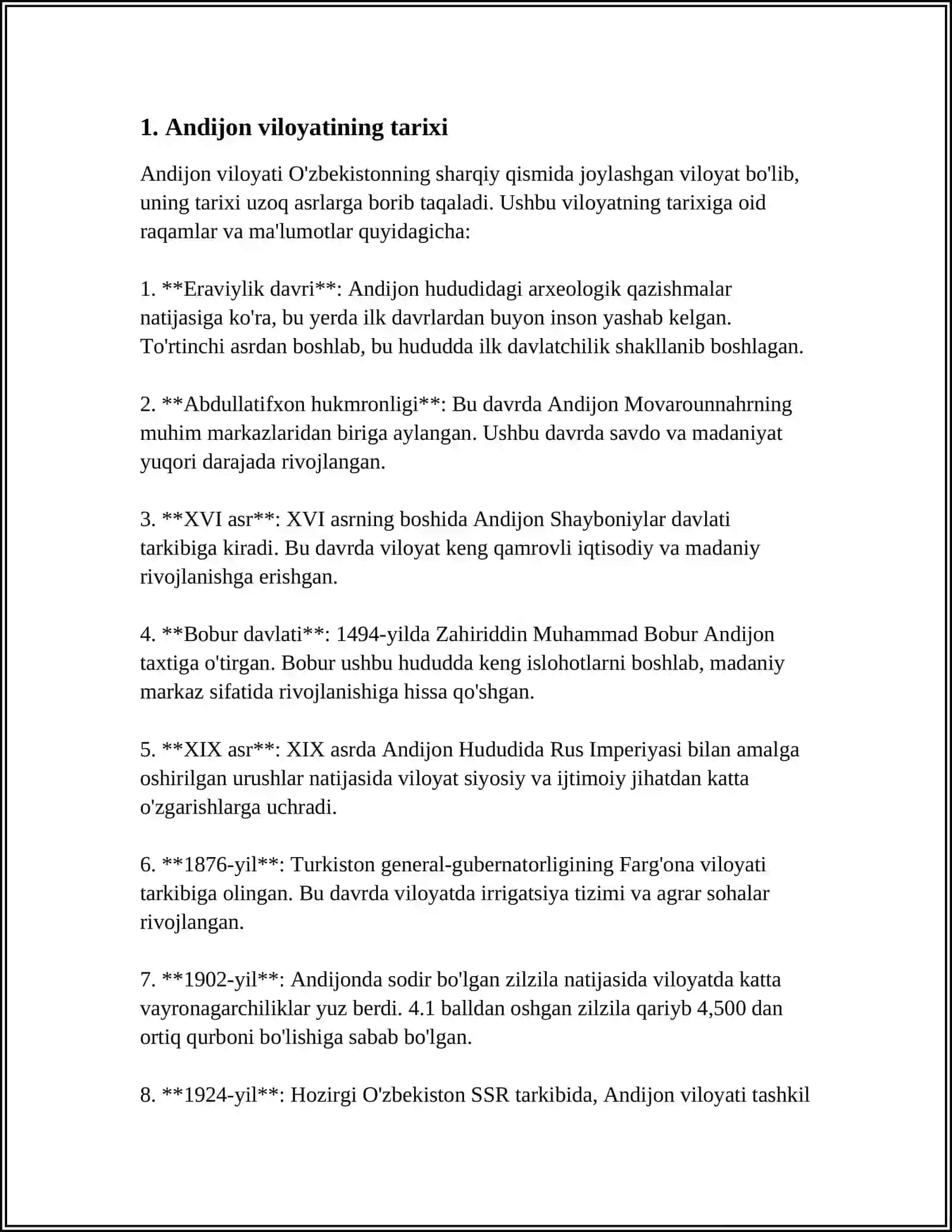 ANDIJON VILOYATI 3