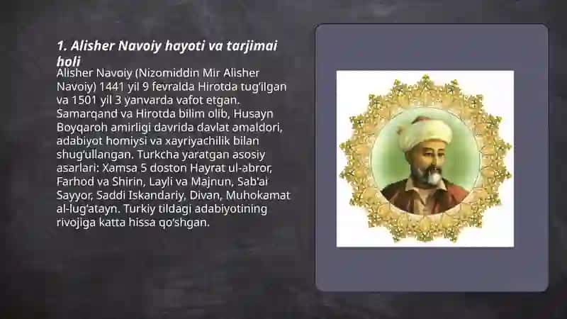 Alisher Navoiy 3