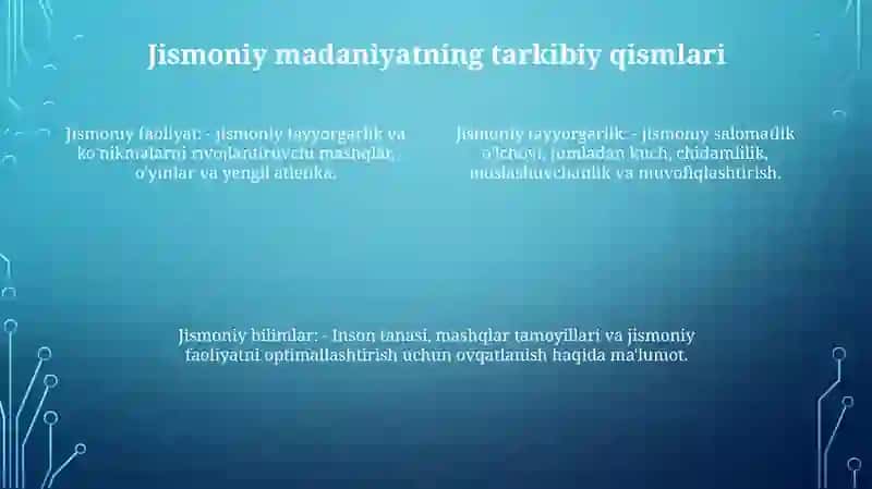 Jismoniy Madaniyat Tizimining Tarkib Tipishi 3