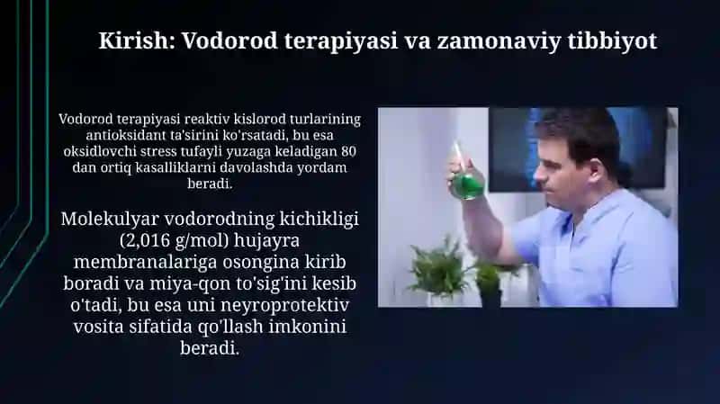 Vodorod terapiyasi va zamonaviy tibbiyot 3