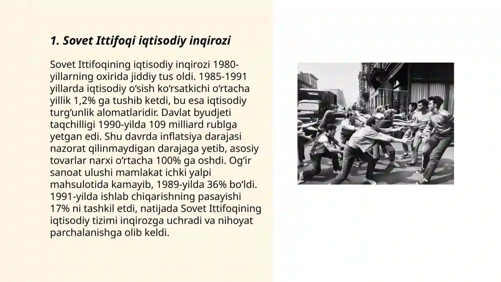Sovet Ittifoqi iqtisodiy inqirozi 3