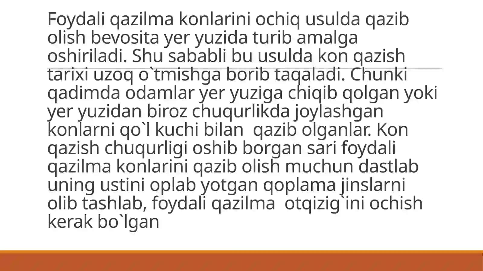 Konlarda Ochiq Usulda Qazib Olishning Mexanizatsiyalashgan Majmu'yatuzilishi 3