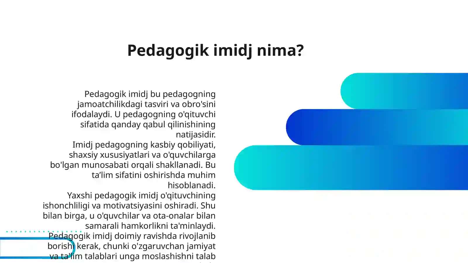 PEDAGOGIK IMIDJ VA PEDAGOGIK REFLEKSIYA 3