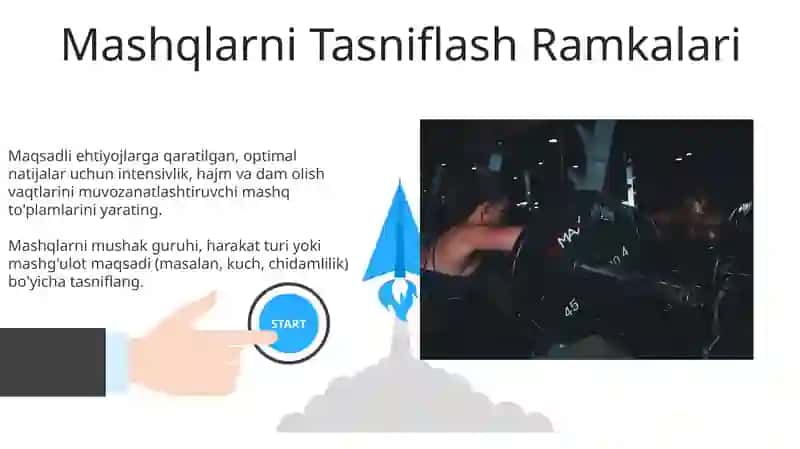 Umumrivojlantiruvchi Mashqlar va ularning Guruhlari 3