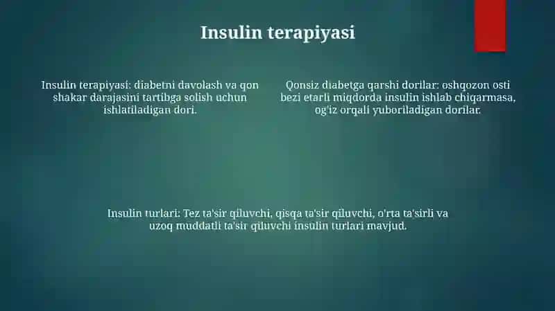 Qandsiz Diabetda Ishlatiladigan Dori Vositalari 3