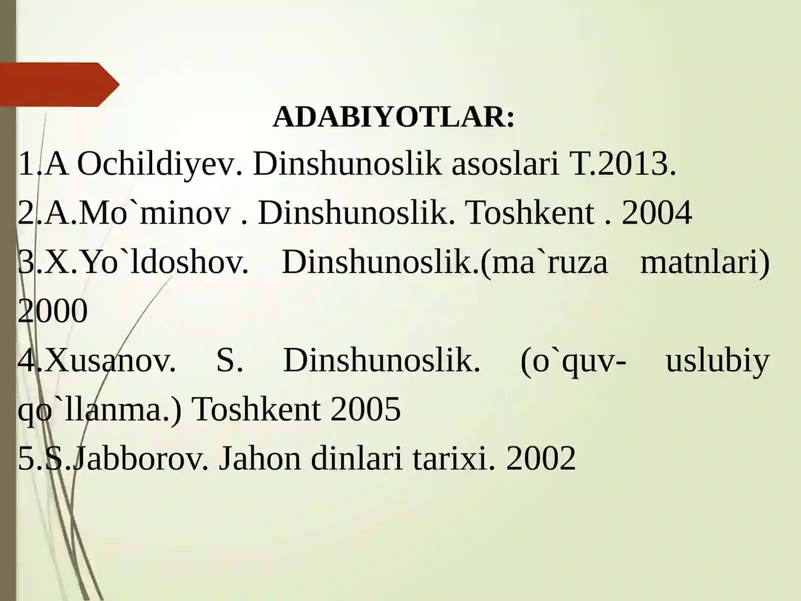 Din, dinshunoslik, din falsafasi, teologiya, teosofiya xudojo’ylik tushunchalarining ma’nosi va ularning o’zaro aloqasi 3