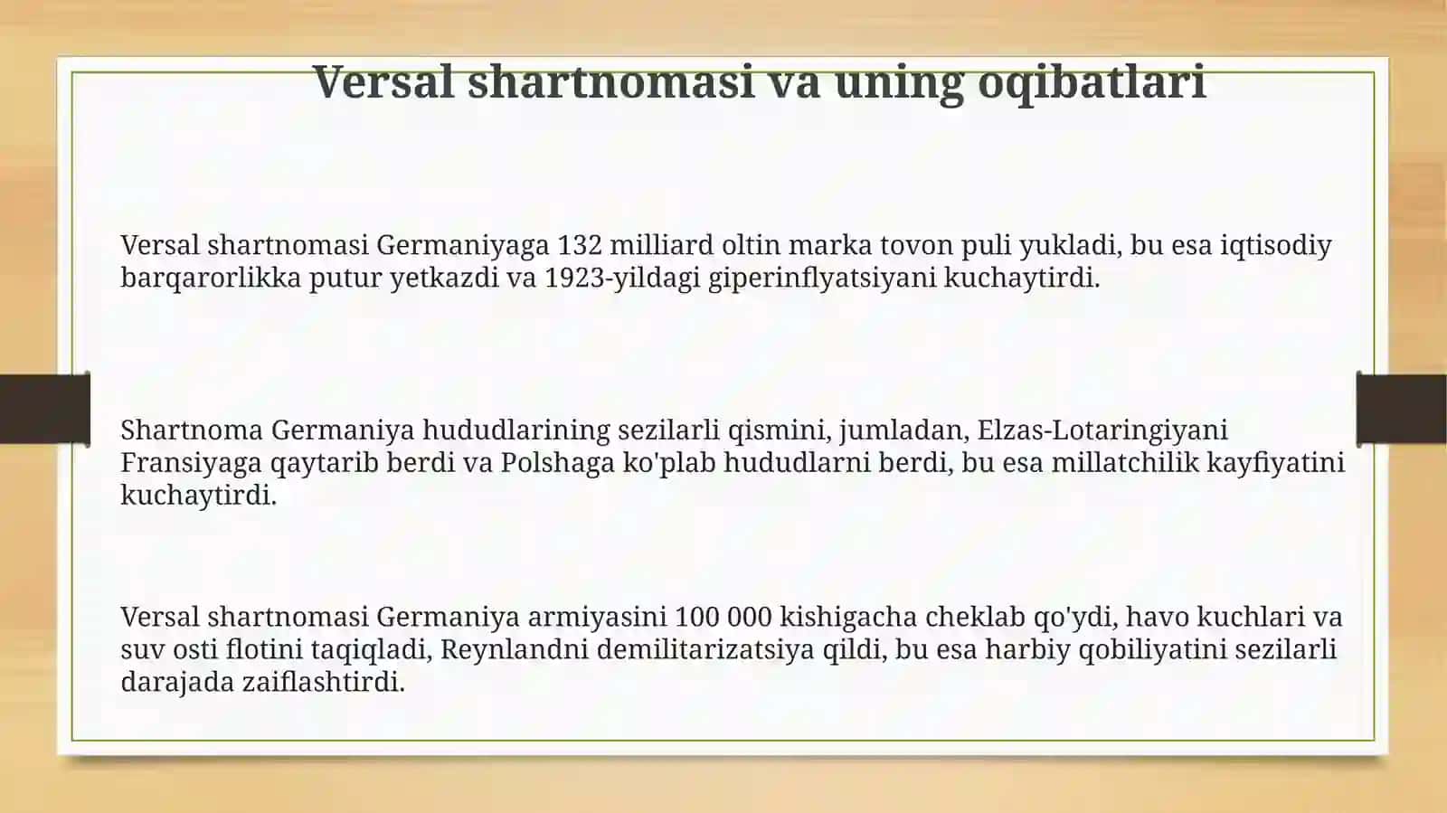Jahon urushlari oraligʻidagi siyosiy hayot 3