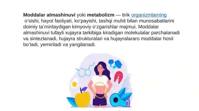 11-mavzu: Moddalar va energiya almashinuvining yoshga bog`liq xususiyatlari 3