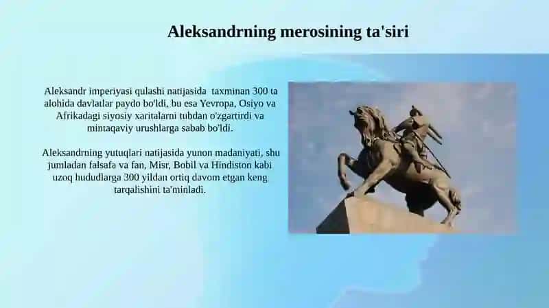 Makedoniyaning yuksalishi.Aleksandir istilolari va uning oqibatlari 3