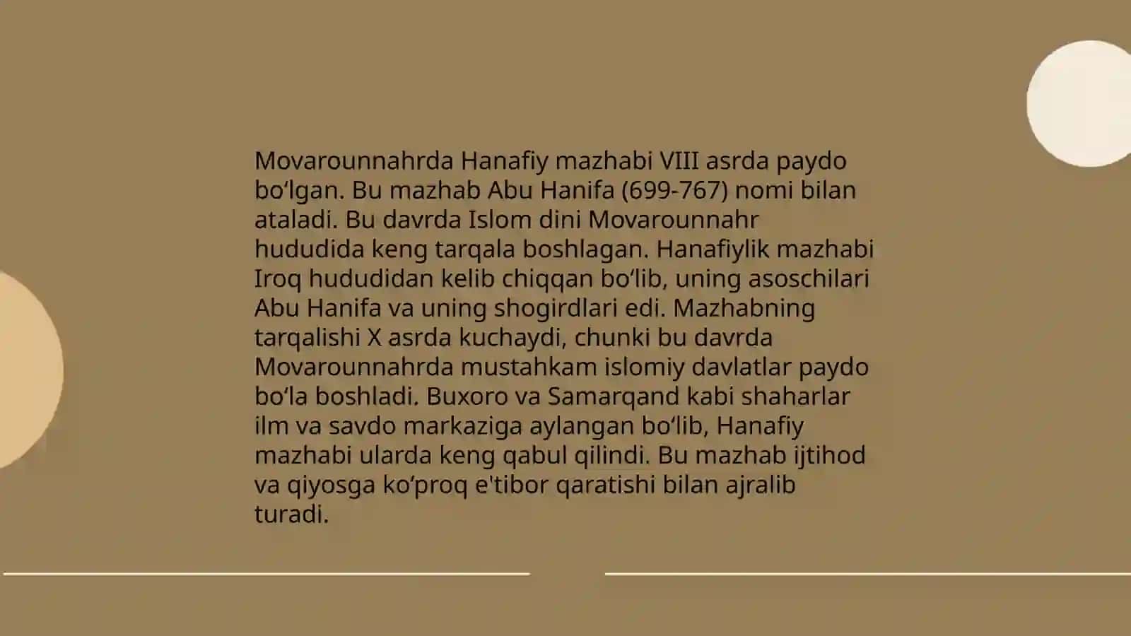 Movarounnahrda Hanafiy Fiqhiy Ilm 3