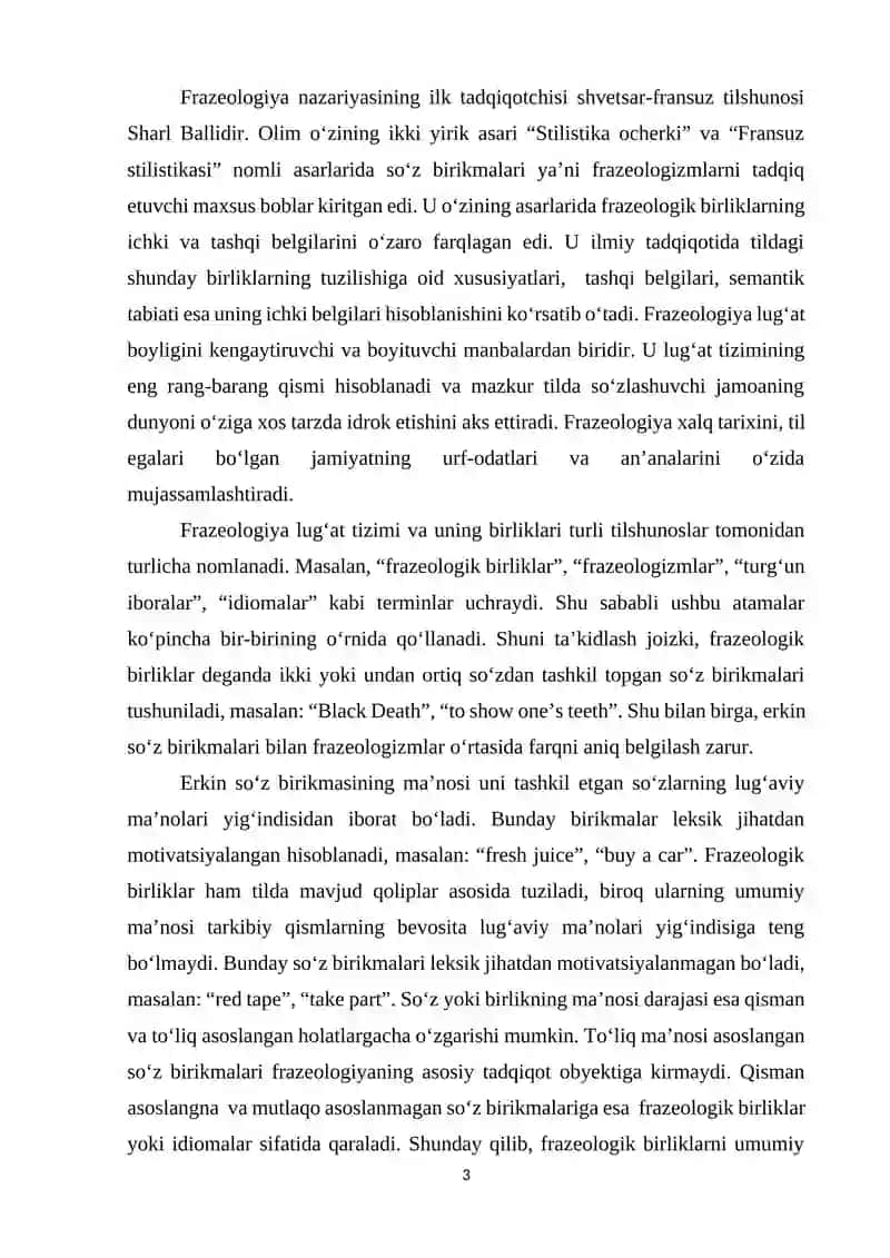 INGLIZ VA O‘ZBEK TILLARIDA FRAZEOLOGIK BIRLIKLARNING QIYOSIY TAHLILI 3